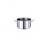 Marmite inox 304L satiné - de 2 à 100 litres - Contacto : Volume:5 L, Diamètre:220 mm, Hauteur:150 mm