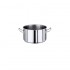 Marmite inox 304L satiné - de 2 à 100 litres - Contacto : Volume:8 L, Diamètre:260 mm, Hauteur:160 mm