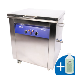Nettoyeur à ultrasons 70 Litres robinet de vidange et jauge de niveau Emmi-800 HC EMAG Série Industrielle