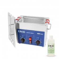 Nettoyeur à ultrasons en acier inoxydable 2 Litres Emmi-20 HC Plus EMAG
