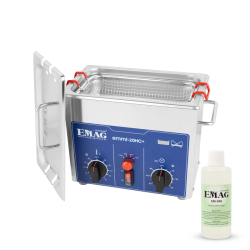 Nettoyeur à ultrasons en acier inoxydable 2 Litres Emmi-20 HC Plus EMAG