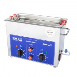 Nettoyeur à ultrasons en acier inoxydable 4 Litres Emmi- 40 HC Plus EMAG Série pro