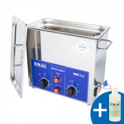 Nettoyeur à ultrasons en acier inoxydable 6.7 Litres Emmi-60 HC Plus EMAG Série pro
