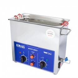 Nettoyeur à ultrasons en acier inoxydable 6.7 Litres Emmi-60 HC Plus EMAG Série pro