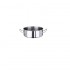 Marmite inox 304L satiné - de 1 à 70 litres - Contacto : Volume:1 L, Diamètre:140 mm, Hauteur:70 mm