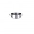 Marmite inox 304L satiné - de 1 à 70 litres - Contacto : Volume:1.5 L, Diamètre:160 mm, Hauteur:80 mm