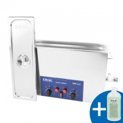 Nettoyeur à ultrasons en acier inoxydable 9 Litres Emmi-120 HC Plus EMAG Série pro