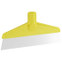 Vikan Grattoir lame inox rigide 247 mm 7 couleurs 2908 : Couleur:Jaune