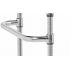 Accessoires rayonnage Inox avec étagères en file : Caractéristiques:Poignée pour étagère 530 mm