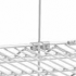 Accessoires rayonnage Inox avec étagères en file : Caractéristiques:Tiges de retenue + 2 crochets