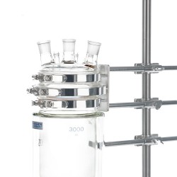 Support pour bride | Support de fixation triple brides pour planes Schott Bochem™ | BOC-17021