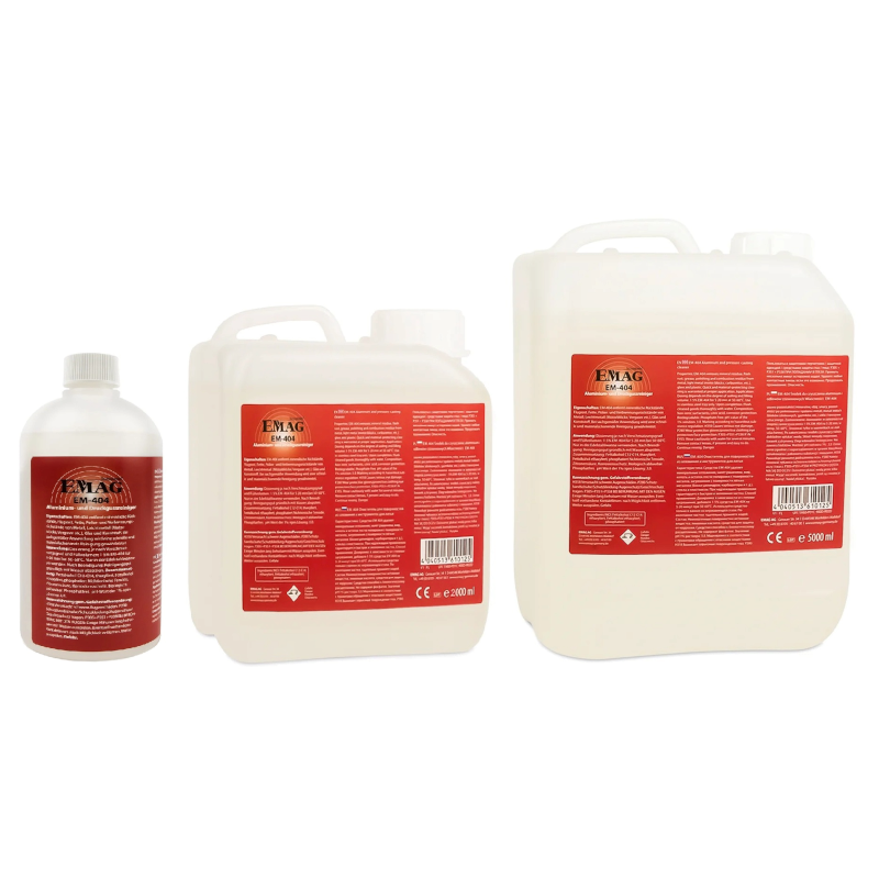 Nettoyant pour aluminium et métaux - EM-404 - pour nettoyeur à ultrasons - EMAG