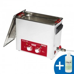 Nettoyeur à ultrasons en acier inoxydable 6 Litres Emmi-H60 EMAG Série pro