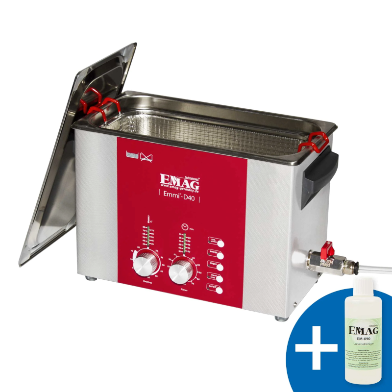 Nettoyeur à ultrasons en acier inoxydable 4 Litres Emmi-D40 - EMAG Série pro