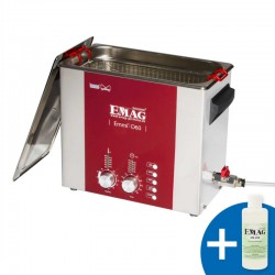 Nettoyeur à ultrasons en acier inoxydable 6 Litres Emmi-D60 - EMAG Série pro