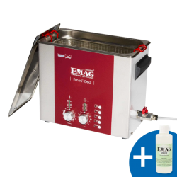 Nettoyeur à ultrasons en acier inoxydable 6 Litres Emmi-D60 - EMAG Série pro