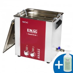 Nettoyeur à ultrasons en acier inoxydable 13 Litres Emmi-D130 - EMAG Série pro