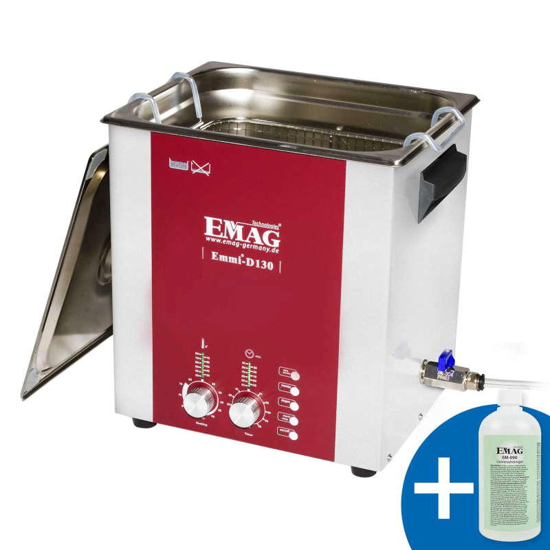 Nettoyeur à ultrasons en acier inoxydable 13 Litres Emmi-D130 - EMAG Série pro