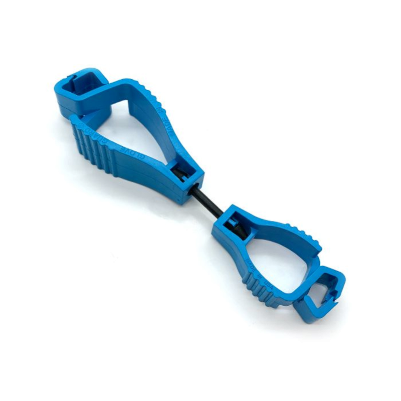 Protection et sécurité détectable | Attache gants de sécurité - détectable bleu - BST - GGDB | BST-GGDB