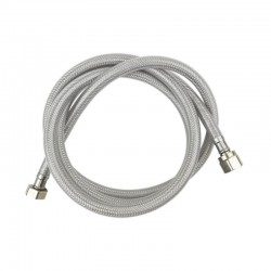Douchette laverie | Flexible inox tressé plastifié - 1100 mm - pour douchette de prélavage | MAD-5550FLS