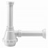 Siphon PVC - pour plonge 1 ou 2 bacs - lave mains - 1" 1/4 32 mm : Siphon pour éviers:1 V - 1″ 1/2