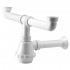 Siphon PVC - pour plonge 1 ou 2 bacs - lave mains - 1" 1/4 32 mm : Siphon pour éviers:2 V - 1″ 1/2