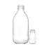 Bouteille transparente en verre sodocalcique - 30 ml à 1000 ml - 10 pièces - Pobel : Volume:30 ml