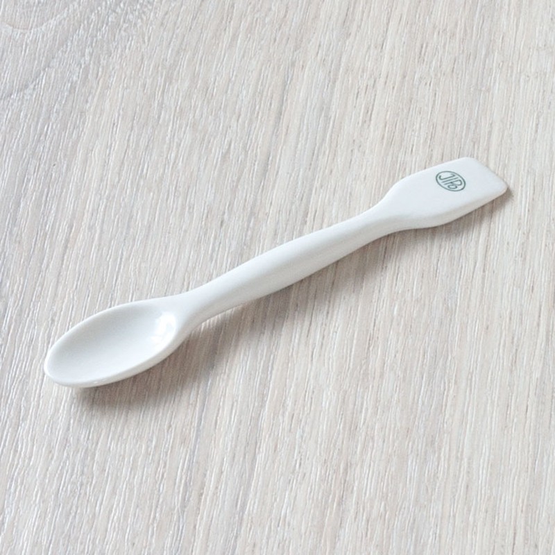 Porcelaine | Spatule-cuillère - porcelaine - JIPO - 6 dimensions