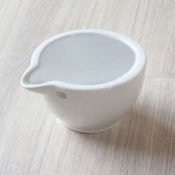 Mortier de laboratoire | Mortier biscuit - porcelaine - émaillé - JIPO - 150 ml à 1,2 litres