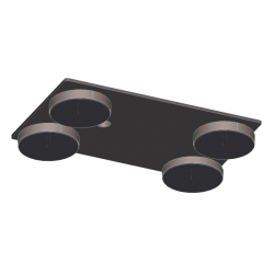 Statif et tige | Socle statif inox DIN 12895 - Bochem™ 4 modèles