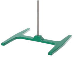 Statif et tige | Socle statif fonte MINI forme H - Bochem 5640
