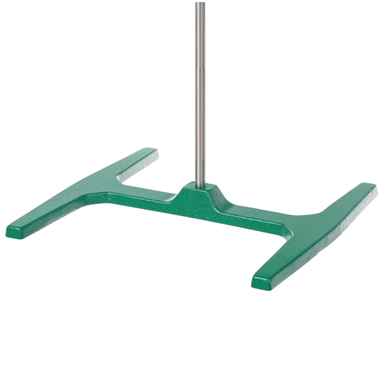 Statif et tige | Socle statif fonte MINI forme H - Bochem 5640