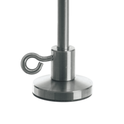 Statif et tige | Pied inox 304L pour tige - Bochem 5010