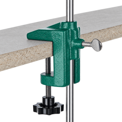Statif et tige | Fixation sur table en fonte pour tige - Bochem™ 5260