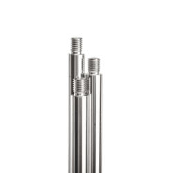 Statif et tige | Tige aluminium filetage M10 pour socle statif de 500 à 1000 mm - Bochem