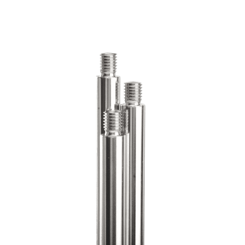 Statif et tige | Tige aluminium filetage M10 pour socle statif de 500 à 1000 mm - Bochem