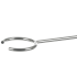 Anneau ouvert inox pour statif - Bochem - 3 modèles : Diamètre:50 mm, Longueur:160 mm