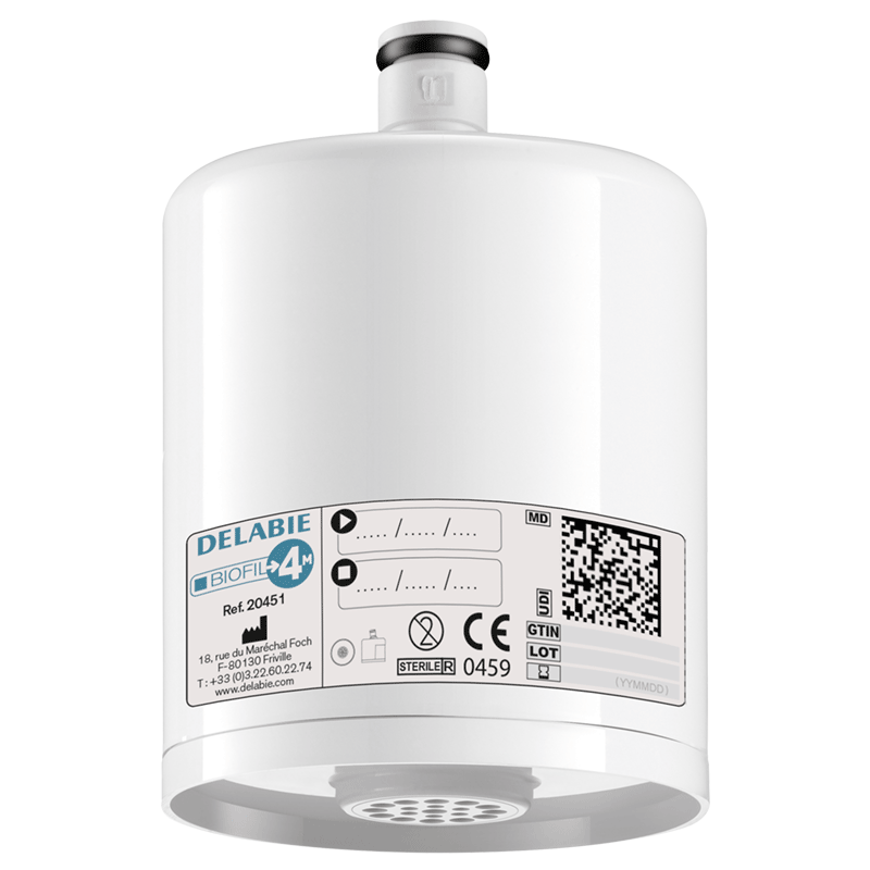 Filtre robinet et douche murale - BIOFIL - 4 mois - DELABIE - 20451