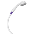Ensemble de douche jetable - 4 couleurs - 0.85 m - 25 pièces - DELABIE : Couleur:Violet