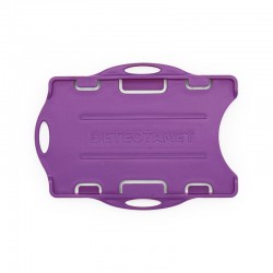 Porte-carte détectable - double face - 10 pièces - 9 couleurs