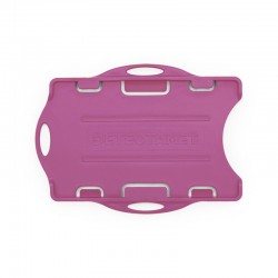 Porte-carte détectable - double face - 10 pièces - 9 couleurs