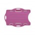 Porte-carte détectable - double face - 10 pièces - 9 couleurs : Couleur:Rose
