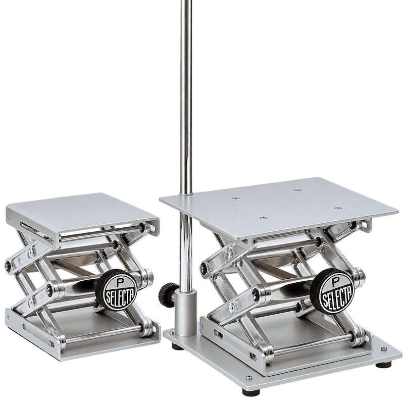 Élévateur de laboratoire | Élévateur de laboratoire support élévateur en aluminium Selecta