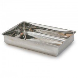 Plateau de laboratoire | Plateau à instruments - Plateau médical - inox 316L - 7 modèles
