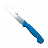 Couteau à légumes détectable  5 couleurs : Couleurs manches:Bleu, Dimensions lames:15 cm, Lames :Lame standard
