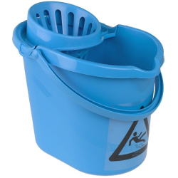 Seau essoreur pour balai à franges - 12 litres - 6 couleurs - MBK7