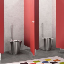 WC à poser - inox 304 - S21 P - DELABIE - 110300