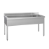 Plonge inox 1 grand bac prof. 600 ou 700 larg. 1000 à 1900 Haut. 850 mm : Dimensions bacs (LxPxH):860x420x350 mm, Dimensions plonges (LxPxH):1000x600x850 mm