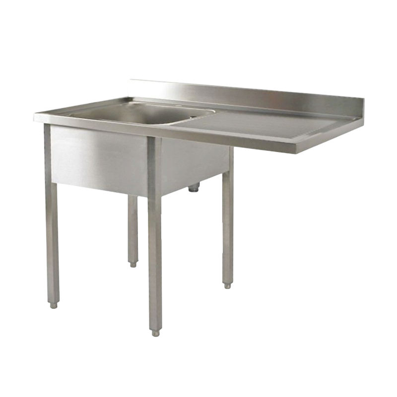 Plonge inox | Plonge inox lave vaisselle 1 bac 1 égouttoir Prof. 600 ou 700 larg. 1200 à 1400 Haut. 850 mm