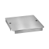 Couvercle pour bac de plonge de lavage - inox - 8 modèles : Dimensions:330x330 mm